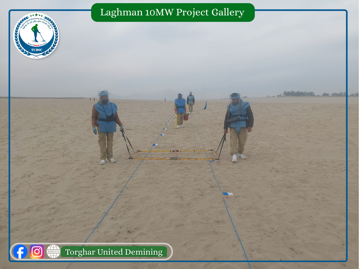 Laghman demining field